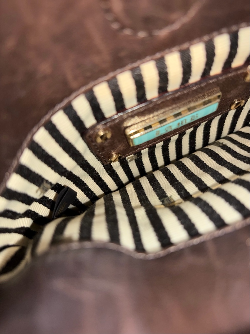 Gwen Stefani L.A.M.B  Brown Leather Crossbody Bag - Picture 5 of 5